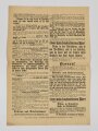 Gewerkschafts-Flugblatt "Trinkt kein boykottiertes Bier!", Hamburg 1904, ca. 41 x 29 cm, gefaltet, sonst guter Zustand