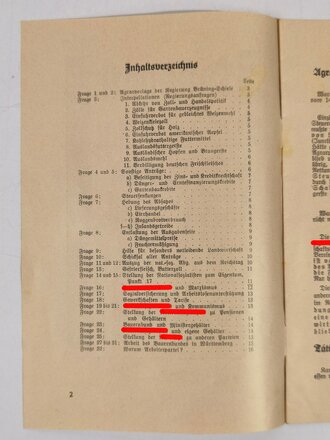 NSDAP Wahlprogramm "Landvolk in Not - Wer hilft? -...