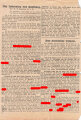 DNVP, Liste 5, Flugblatt "Hamburger Beobachter", Hamburg, 26. Oktober 1932, Reichstagswahl 1932, ca. DIN A4, gelocht, leicht verschlissen
