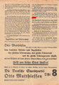 Deutsche Staatspartei, Liste 8, Flugblatt "Helft sie niederringen", Hamburg, Reichstagswahl November 1932, ca. DIN A4, gelocht, handschriftliche Markierungen, sonst guter Zustand