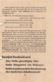 SPD Flugblatt/Broschüre "Ist Sowjet-Deutschland möglich?", 4 lose Blätter, 8 Seiten, Hamburg, ca. DIN A5, gelocht, guter Zustand