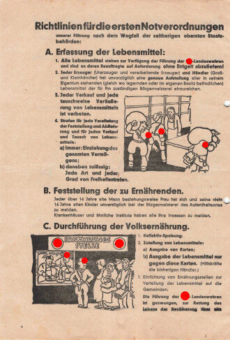 Flugblatt, "Das wollte Adolf Hitler!", Hamburg,...