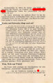 Flugblatt/Broschüre, "100.000 Kinder auf einen Hieb - Die Frau als Zuchtstute im Dritten Reich", 6 lose Blätter, 11 Seiten, ca. DIN A5, gelocht, sonst guter Zustand
