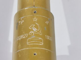 Russland 2. Weltkrieg, Grabenperiskop in Transportbehälter, datiert 1939, einwandfreie Optik, Originallack