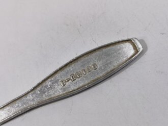 Russland 2. Weltkrieg, Löffel aus Aluminium, datiert 1945