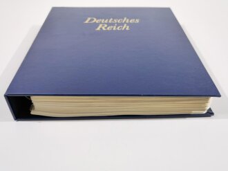 Sammlung Briefmarken Deutsches Reich, jede Seite mit...