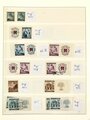 Sammlung Briefmarken Deutsches Reich, jede Seite mit Marken ist fotografiert.