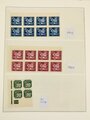 Sammlung Briefmarken Deutsches Reich, jede Seite mit Marken ist fotografiert.