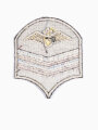 Niederlande, Königliche Luftstreitkräfte, Stoffabzeichen, ca. 8,5 x 6 cm, guter Zustand