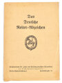 Reichsverband für Zucht und Prüfung deutschen Warmbluts, Heft "Bewerbung um das Deutsche Reiter-Abzeichen", 11 Seiten mit Fragebogen, ca, DIN A5, gebraucht, Fragebogen lose