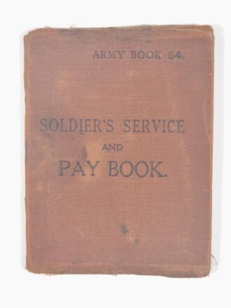 Britisches Soldbuch (1943-1946) von "Louis Detzel" aus Herxheim mit 4 Fotografien (9 x 13,5 cm) , eingetragen Africa, Italy und 1939-45 Star, Defense medal, dazu Führungszeugnis der französischen Fremdenlegion (1940)