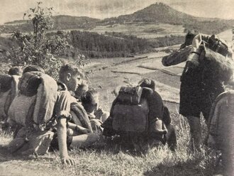 Jugend und Heimat "Wir gehn auf Fahrt", Heft 5/20. Jahrgang, Mai 1939, gelocht