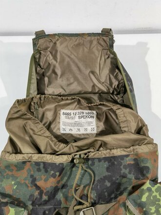 Bundeswehr Kampfrucksack grosses Modell flecktarn, leicht gebraucht