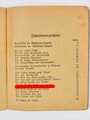 Liederbuch der Kyffhäuser-Jugend mit Mitgliederausweis, Ausgabe 1932, 96 Seiten, ca. DIN A7, gebracht