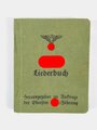 SA Liederbuch, herausgegeben im Auftrage der Obersten SA-Führung, 291 Seiten, 1933, 10 x 12,5 cm, sehr guter Zustand, seltenes Stück