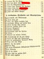 SA Liederbuch, herausgegeben im Auftrage der Obersten SA-Führung, 291 Seiten, 1933, 10 x 12,5 cm, sehr guter Zustand, seltenes Stück