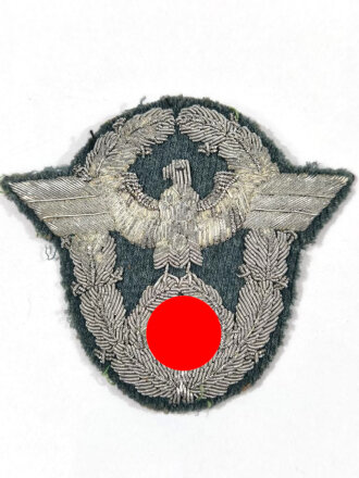 Polizei III.Reich, Armadler für Offiziere, getragenes Stück