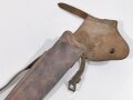 Italien, Kavallerie Holster für Carcano Modell 91 . Komplett, guter Zustand, ungereinigt. Datiert 1935