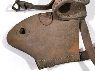 Italien, Kavallerie Holster für Carcano Modell 91 . Komplett, guter Zustand, ungereinigt. Datiert 1935