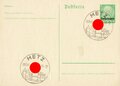 Elsass-Lothringen, Ganzsache, 2 Postkarten mit Stempel "Metz", 08.11.1940, ca. 10,5 x 15 cm, ungelaufen, guter Zustand