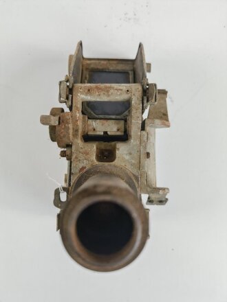 Flakvisier 33 zur 3,7cm Flugabwehrkanone der Wehrmacht, ungereinigtes Stück, Originallack