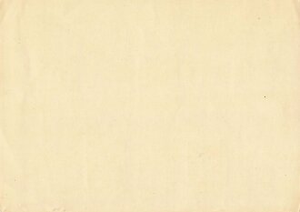 Generalgouvernement, Gedenkblatt mit Stempel "Vier Jahre Generalgouvernement - Krakau 26.X.1943", ca. 15 x 21 cm, ungelaufen