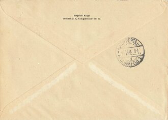 Elsass-Lothringen, Briefumschlag mit R-Stempel und...