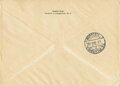 Elsass-Lothringen, Briefumschlag mit R-Stempel und Stempel "Strassburg", Eilbote/Expres, 27.11.1940, ca. 11,5 x 16 cm, gelaufen