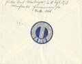Briefumschlag mit Stempel "Tag der Deutschen Kunst zu München - 14.-16.- Juli 1939" und "München - Hauptstadt der Bewegung - 21.5.1939", gelaufen