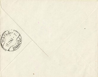 Elsass-Lothringen, Briefumschlag mit R-Stempel und...