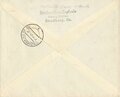 Elsass-Lothringen, Briefumschlag mit R-Stempel und Stempel "Strassburg", 5.11.1940, gelaufen