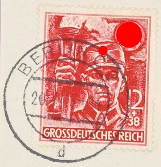Briefmarke "Parteiformationen SA - Grossdeutsches...