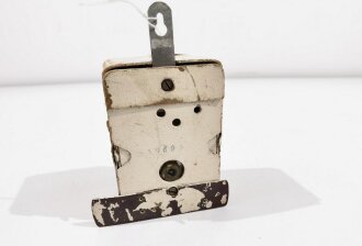 Radiosonde /  Wettersonde für Messballone der Wehrmacht. Kleine Ausführung, vermutlich nur ein Teil einer grösseren Apparatur. Seltenes Stück in gutem Zustand