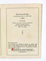 DAF / KdF, Faltblatt mit Speisefolge und Tagesgestaltung, Norwegenreise des Dampfers "Sierra Cordoba", 1. Juli 1939, ca. 13 x 19 cm, guter Zustand