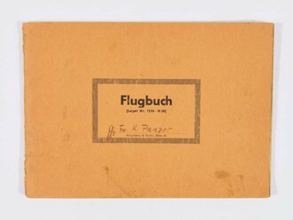 Flugbuch des Flugzeugführers "K. Panzer",...