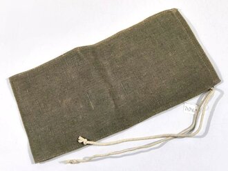 Beutel für Zubehörtornister von Funkgeräten der Wehrmacht. Ungebrauchtes Stück, datiert 1942, wurde zum Beispiel für den HaP2 verwendet