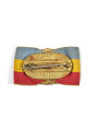 Mecklenburgischer Kriegerverband, Mitgliedsabzeichen mit Band, 31 mm, gebraucht