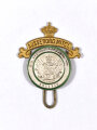 Sachsen, Militärverein Dresden "Königlich Sächsischer Militairverein Dresden", Abzeichen für außerordentliche Mitgliedschaft "Ausserord. Mitcl.", 44 mm, gebraucht