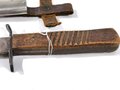 1.Weltkrieg  Grabendolch, Hersteller "Demag" gereinigtes Stück