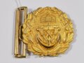 Kaiserliche Marine, Messingschloss für die Schärpe der Ärzte( Feldbinde) 60mm