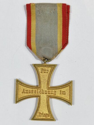 Mecklenburg-Schwerin Militärverdienstkreuz 2. Klasse 1914, am Band