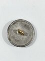 Kaiserreich, silberfarbener Knopf für den Waffenrock der Beamten, Durchmesser 23,5 mm