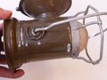 US Army WWII, Delta Powerlite Lantern, Original paint, uncleaned