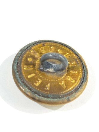 Kaiserreich, goldfarbener Schulterklappenknopf, 18 mm
