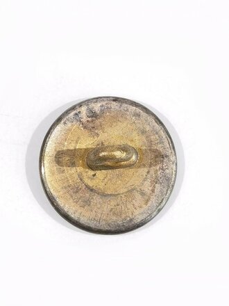 Preussen, silberfarbener Schulterklappenknopf, 15 mm