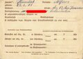 NSDAP "Ausweis für aktive Teilnehmer des Reichsparteitages 1937" eines Zellenleiters aus Saarbrücken, 10,5 x 17,5 cm, gebraucht