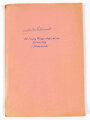 NSDAP, Die 30 "Kriegsartikel für das Deutsche Volk", ungebundener Sonderdruck für die Partei, limitiert auf 3500 Exemplare, 36 ungetrennte Seiten, gefunden i.d. Bombennacht 11./12. September 1944 in Darmstadt, ca. DIN A4, guter Zustand