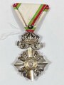 Bulgarien, Zarenreich (1908-1944) Orden "Für Militär-Verdienst" am Dreiecksband