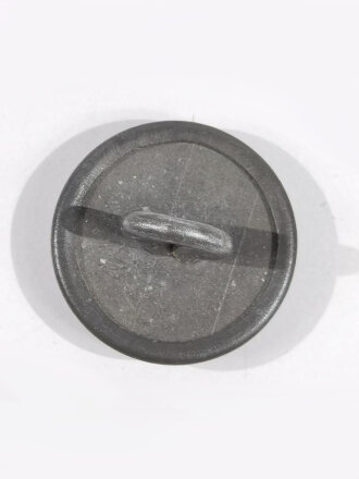 1. Weltkrieg, feldgrauer Schulterklappenknopf für die Feldbluse, 18 mm