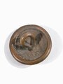1. Weltkrieg, feldgrauer Schulterklappenknopf für die Feldbluse, 18 mm